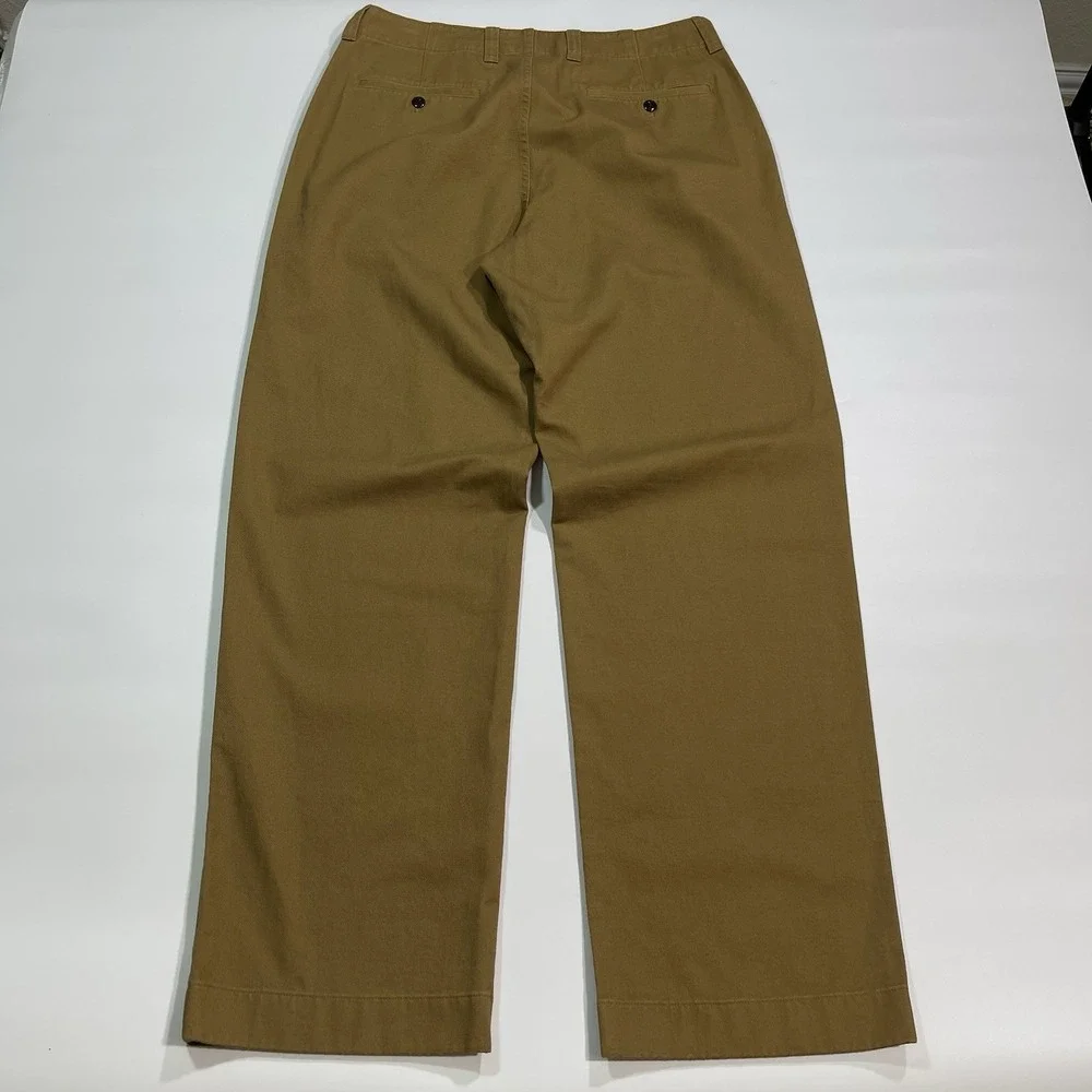 NWT Todd Snyder Relaxed Fit Chino British Khaki Mens Size 32x32 Designer Preppy